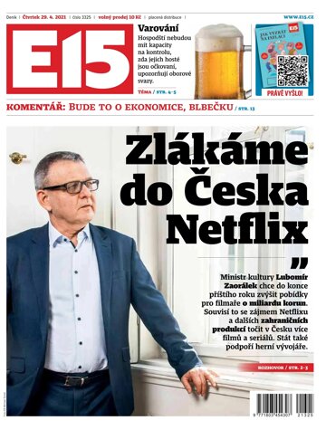 Obálka e-magazínu E15 - 29.4.2021