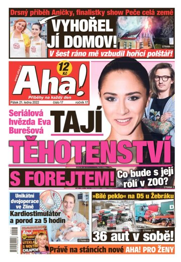 Obálka e-magazínu AHA! 21.1.2022