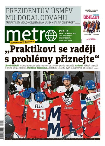 Obálka e-magazínu deník METRO 20.5.2022