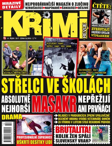 Obálka e-magazínu Krimi revue 10/17
