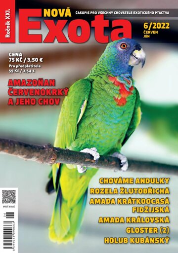 Obálka e-magazínu Nová EXOTA 6/2022
