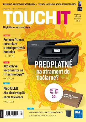 Obálka e-magazínu TouchIT 5-6/2021