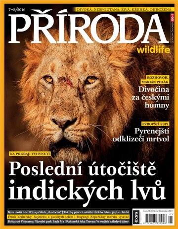 Obálka e-magazínu Příroda 7-8/2016