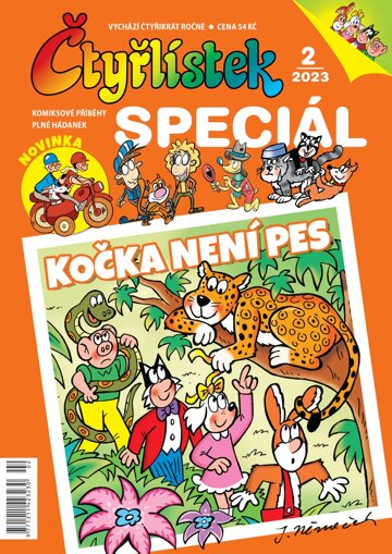 Obálka e-magazínu Čtyřlístek speciál 2/2023