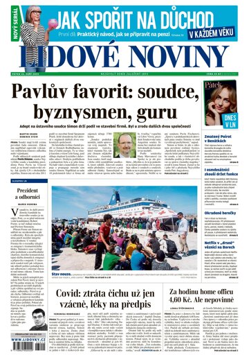 Obálka e-magazínu Lidové noviny 15.9.2023