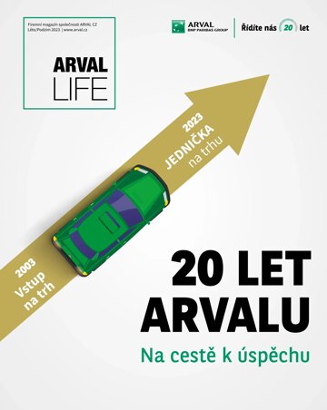 Obálka e-magazínu ARVAL LIFE léto/podzim 2023