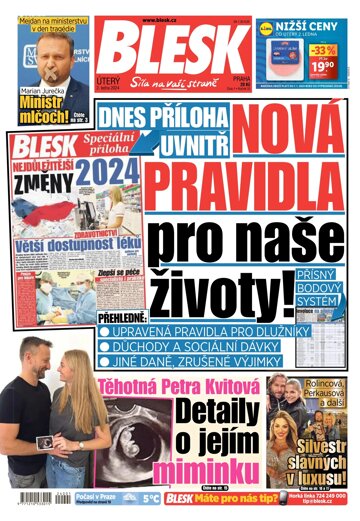 Obálka e-magazínu Blesk 2.1.2024