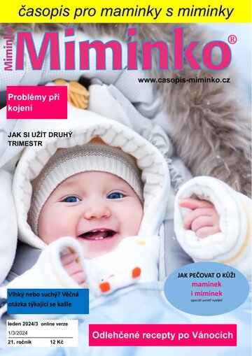 Obálka e-magazínu Miminko 1/3 2024