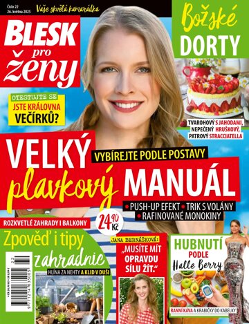 Obálka e-magazínu Blesk pro ženy 22/2025