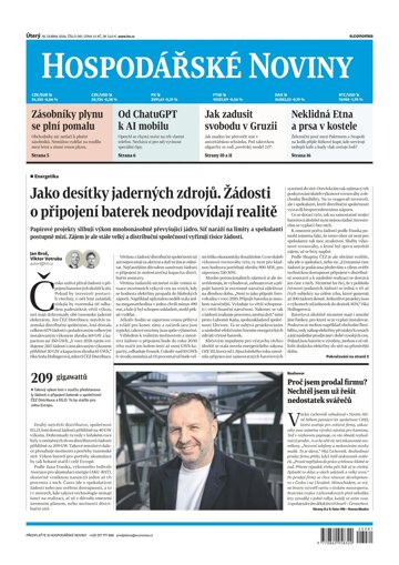 Obálka e-magazínu Hospodářské noviny 081 - 28.4.2026