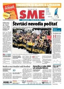 Obálka e-magazínu SME 12.12.2012