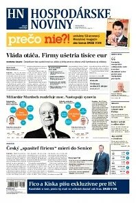 Obálka e-magazínu Hospodárske noviny 27.03.2014