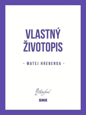 Obálka knihy Vlastný životopis