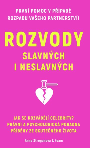 Obálka knihy Rozvody slavných i neslavných