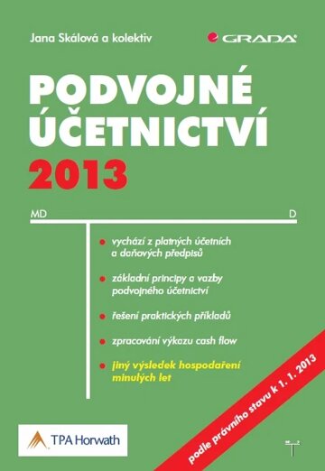 Obálka knihy Podvojné účetnictví 2013