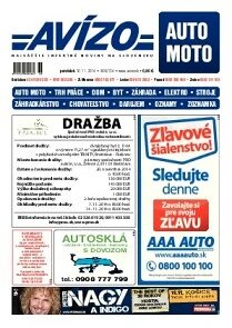 Obálka e-magazínu Avízo 134 (10.11.2014)