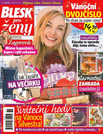 Obálka e-magazínu Blesk pro ženy 15.12.2014