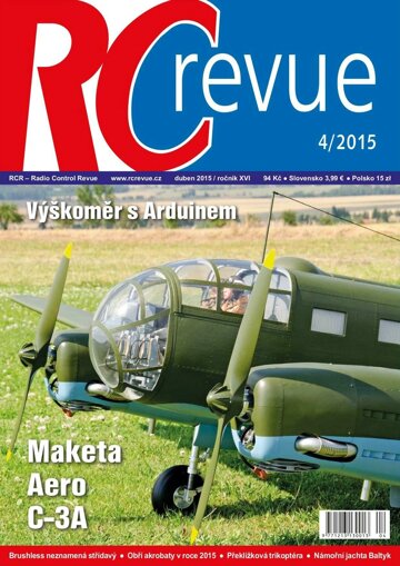 Obálka e-magazínu RC revue 4/15