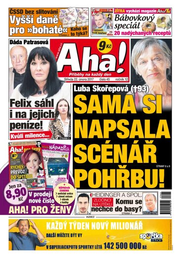 Obálka e-magazínu AHA! 22.2.2017