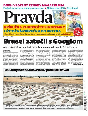 Obálka e-magazínu Pravda 28.6.2017