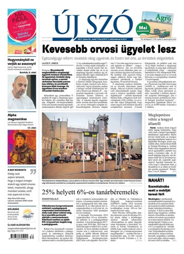 Obálka e-magazínu Új Szó 25.7.2017