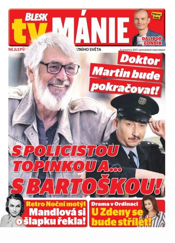 Obálka e-magazínu Blesk Tv manie 9.12.2017