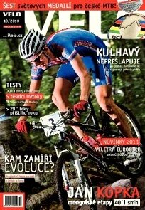 Obálka e-magazínu Velo 10/2010