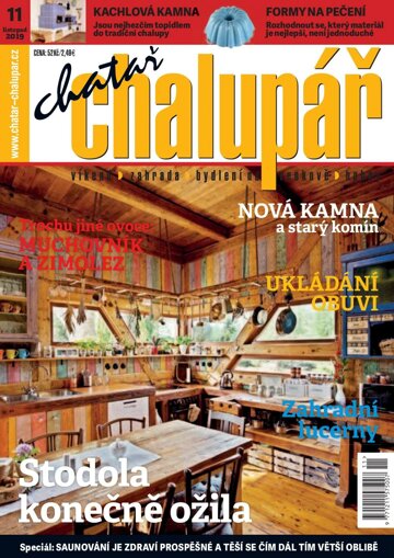 Obálka e-magazínu Chatař Chalupář 11/2019