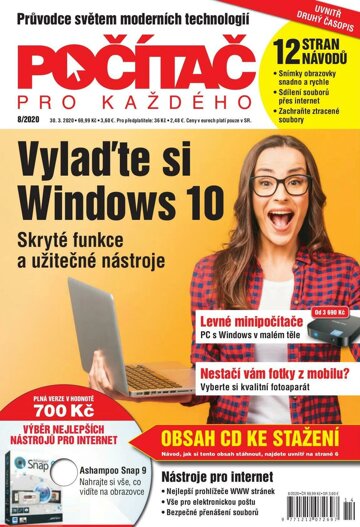 Obálka e-magazínu Počítač pro každého 8/2020