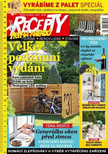 Obálka e-magazínu Recepty prima nápadů 10/2020