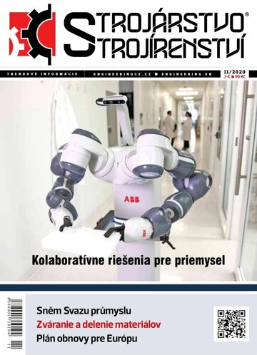 Obálka e-magazínu STROJÁRSTVO/STROJÍRENSTVÍ 11/2020