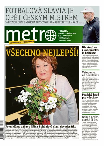 Obálka e-magazínu deník METRO 3.5.2021