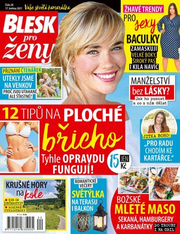 Obálka e-magazínu Blesk pro ženy 20/2021