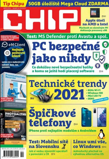 Obálka e-magazínu CHIP 3/2021