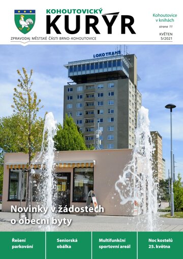 Obálka e-magazínu Kohoutovický Kurýr 5/2021
