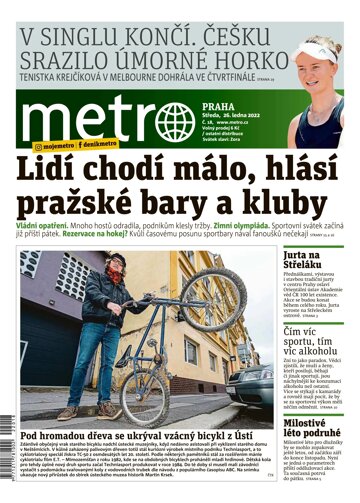 Obálka e-magazínu deník METRO 26.1.2022