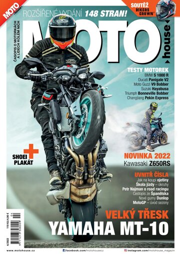 Obálka e-magazínu Motohouse 4/2022