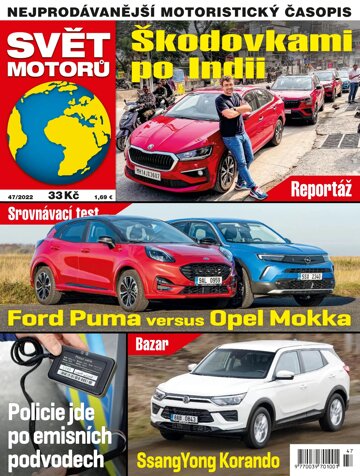 Obálka e-magazínu Svět motorů 47/2022