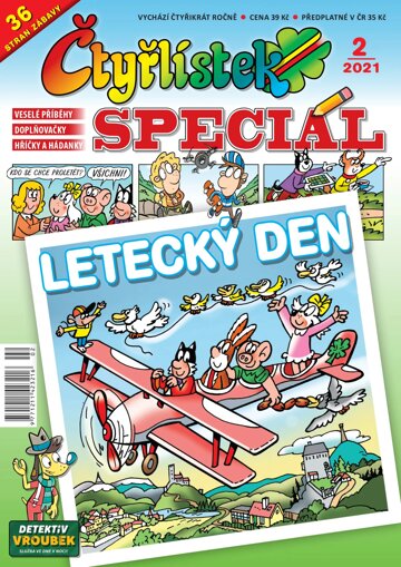 Obálka e-magazínu Čtyřlístek speciál 2/2021