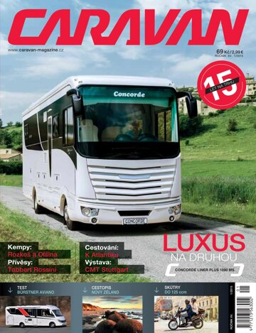 Obálka e-magazínu Caravan 1/2015