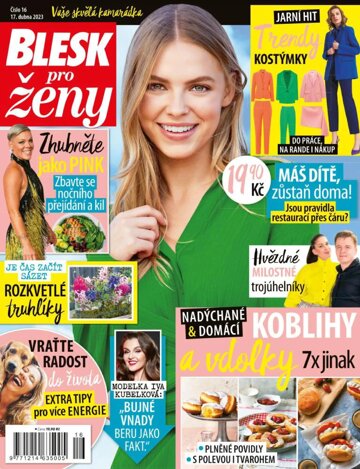 Obálka e-magazínu Blesk pro ženy 16/2023