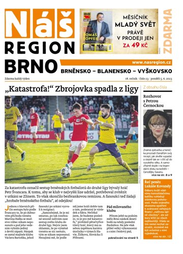 Obálka e-magazínu Náš Region - Brno 23/2023