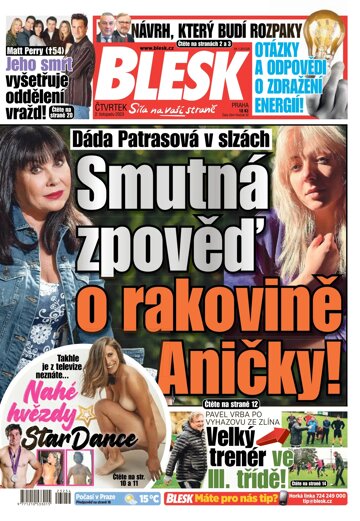 Obálka e-magazínu Blesk 2.11.2023