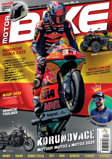 Obálka e-magazínu Motorbike 12/2023