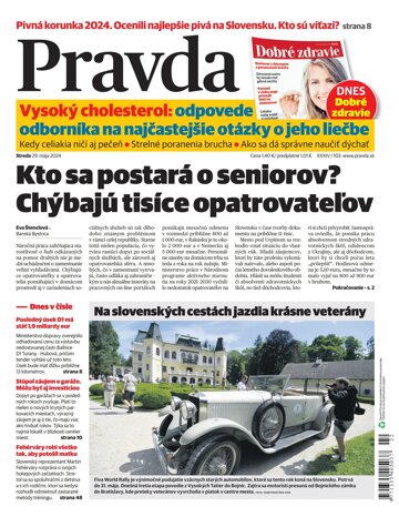 Obálka e-magazínu Pravda 29. 5. 2024