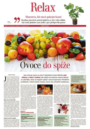 Obálka e-magazínu LN+ Čechy - 13.07.2024