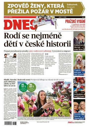 Obálka e-magazínu MF Dnes 11.4.2025