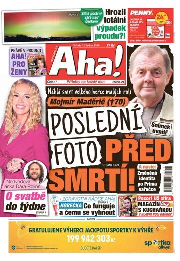 Obálka e-magazínu AHA! 21.1.2026