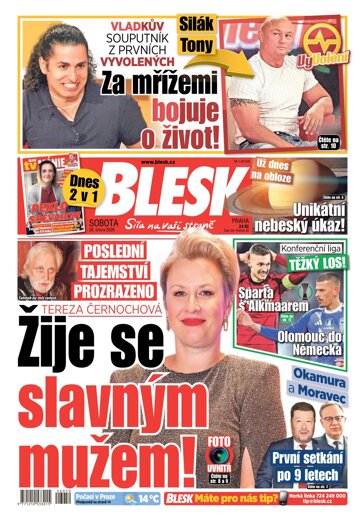 Obálka e-magazínu Blesk 28.2.2026