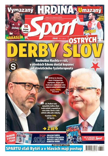 Obálka e-magazínu Sport 10.3.2026